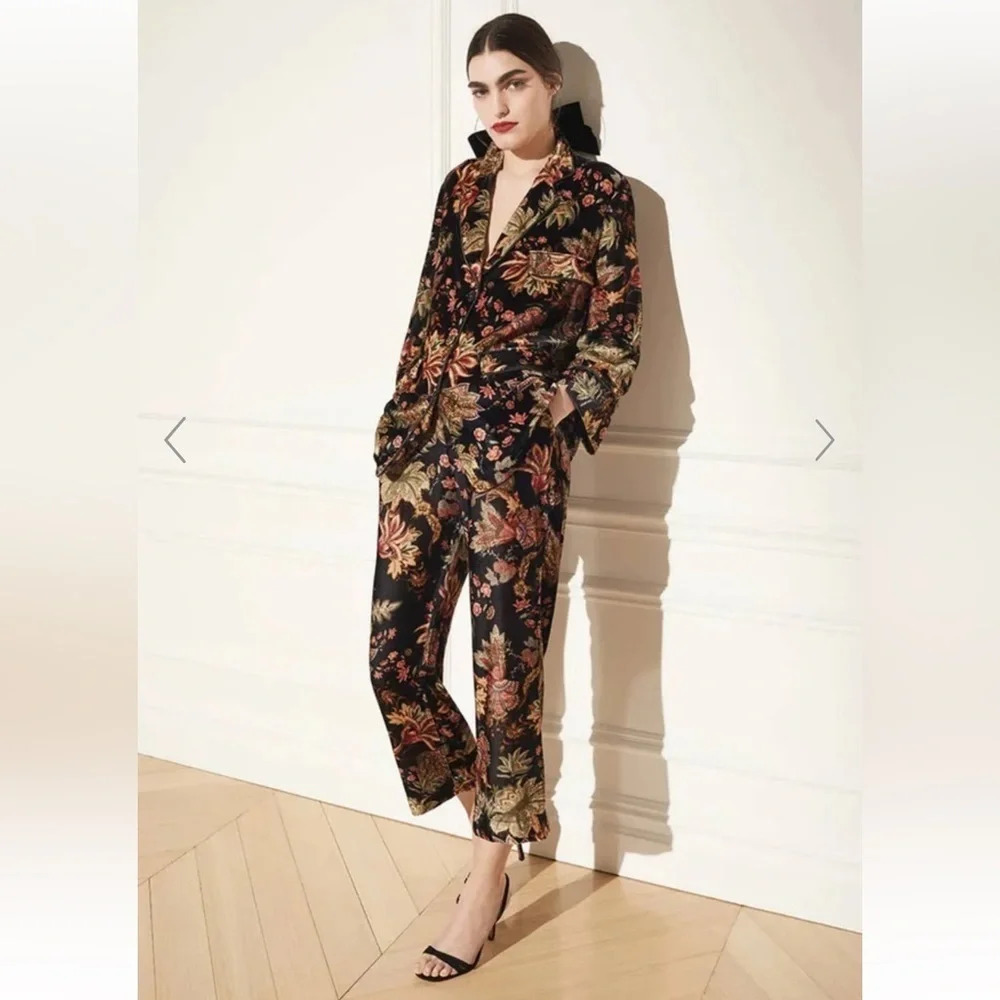 NWT Cara Cara Venezia Jacket in Multi Jacobean size Medium